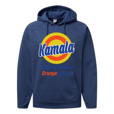 Kamala Removes Stubborn Orange Stains Performance Fleece Hoodie