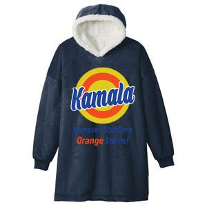 Kamala Removes Stubborn Orange Stains Hooded Wearable Blanket