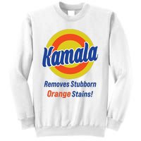 Kamala Removes Stubborn Orange Stains Sweatshirt