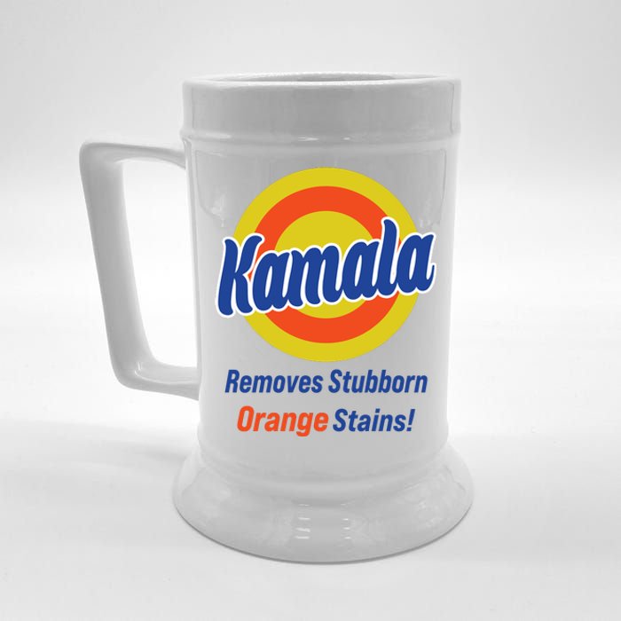 Kamala Removes Stubborn Orange Stains Beer Stein