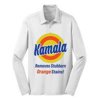 Kamala Removes Stubborn Orange Stains Silk Touch Performance Long Sleeve Polo