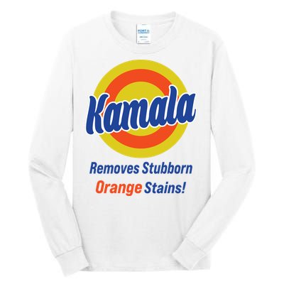 Kamala Removes Stubborn Orange Stains Tall Long Sleeve T-Shirt