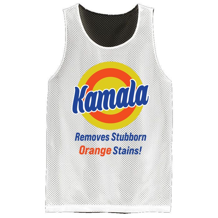 Kamala Removes Stubborn Orange Stains Mesh Reversible Basketball Jersey Tank