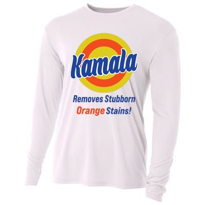 Kamala Removes Stubborn Orange Stains Cooling Performance Long Sleeve Crew