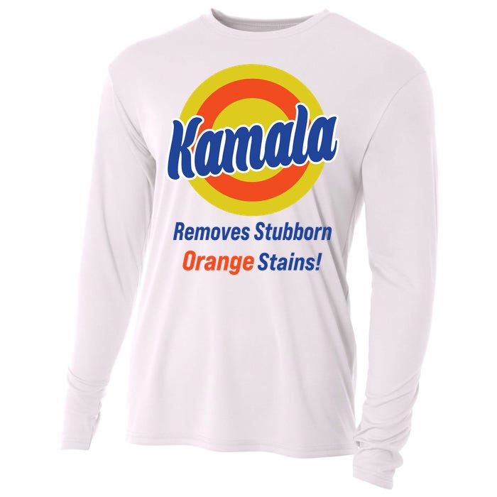 Kamala Removes Stubborn Orange Stains Cooling Performance Long Sleeve Crew