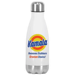 Kamala Removes Stubborn Orange Stains Stainless Steel Insulated Water Bottle