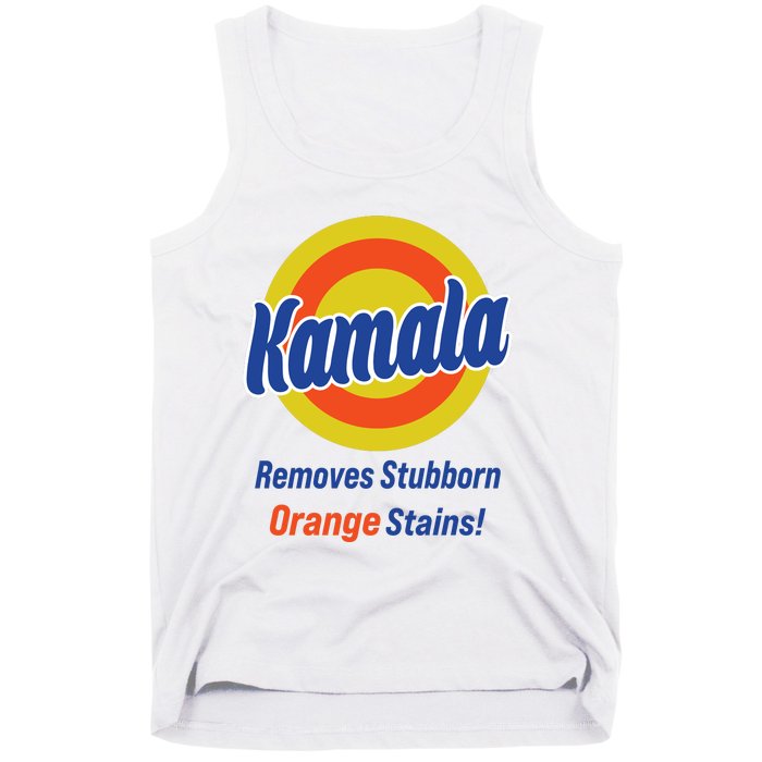 Kamala Removes Stubborn Orange Stains Tank Top