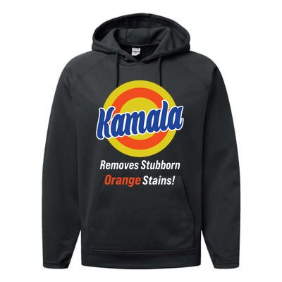 Kamala Removes Stubborn Orange Stains Performance Fleece Hoodie