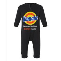 Kamala Removes Stubborn Orange Stains Infant Fleece One Piece