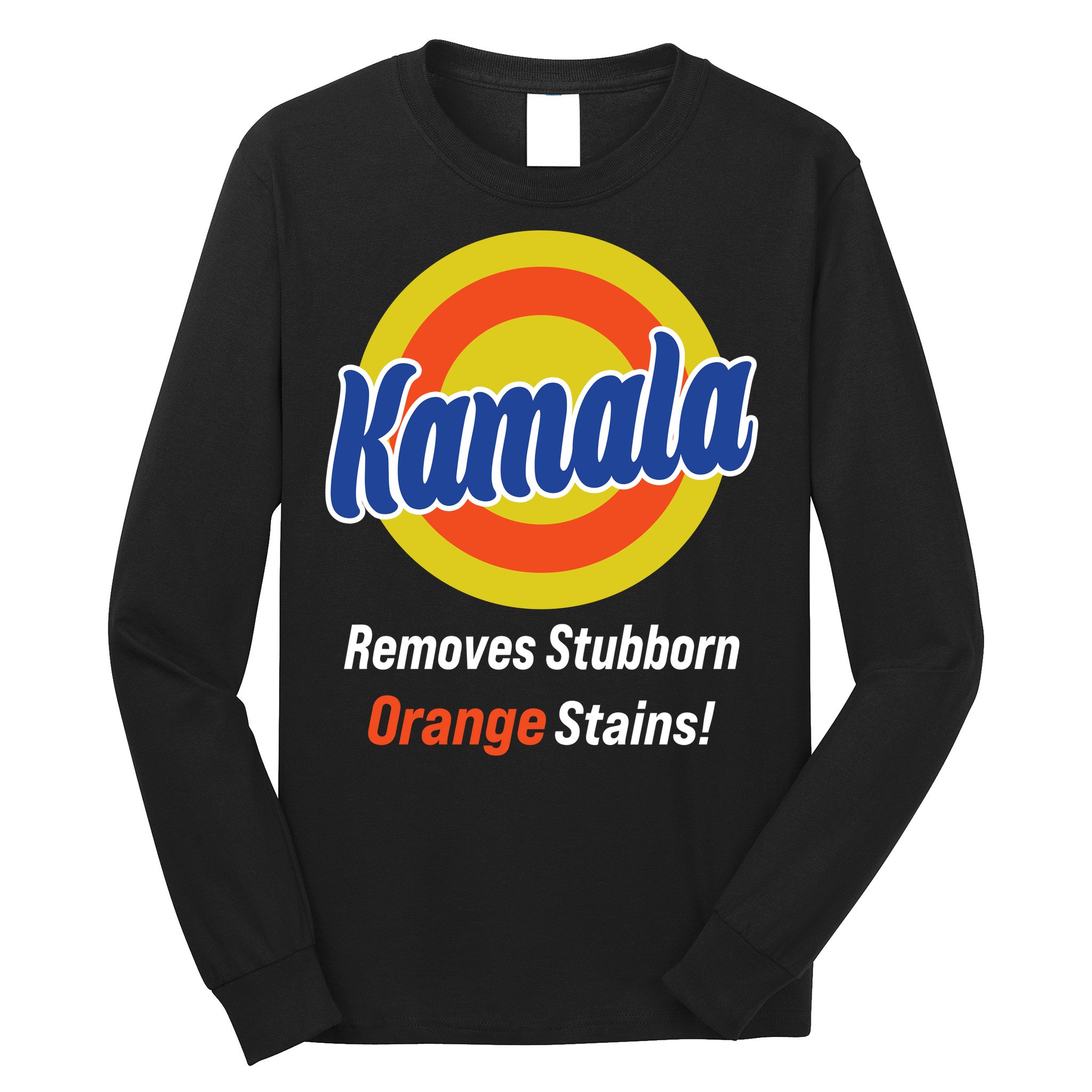 Kamala Removes Stubborn Orange Stains Long Sleeve Shirt