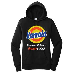 Kamala Removes Stubborn Orange Stains Women's Pullover Hoodie