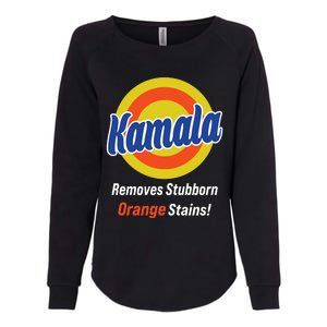 Kamala Removes Stubborn Orange Stains Womens California Wash Sweatshirt