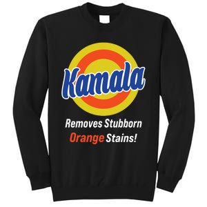 Kamala Removes Stubborn Orange Stains Tall Sweatshirt