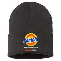 Kamala Removes Stubborn Orange Stains Sustainable Knit Beanie