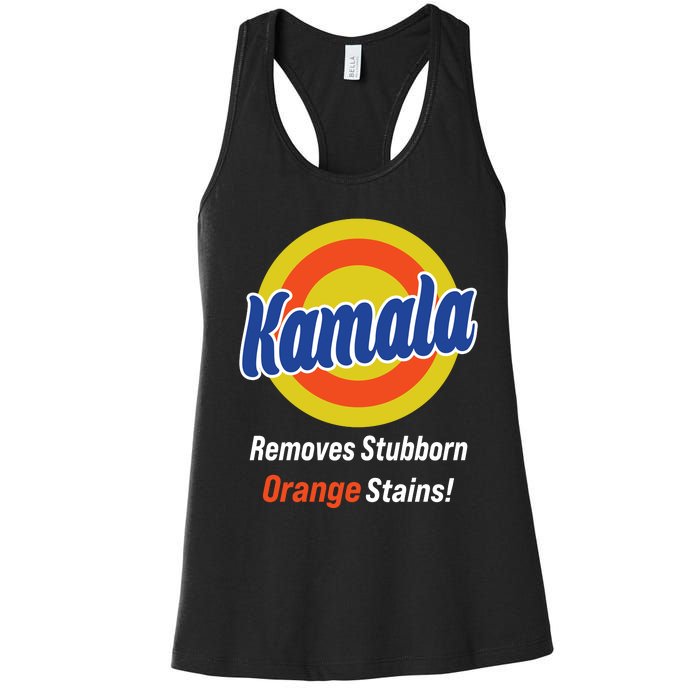 Kamala Removes Stubborn Orange Stains Women's Racerback Tank