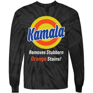 Kamala Removes Stubborn Orange Stains Tie-Dye Long Sleeve Shirt