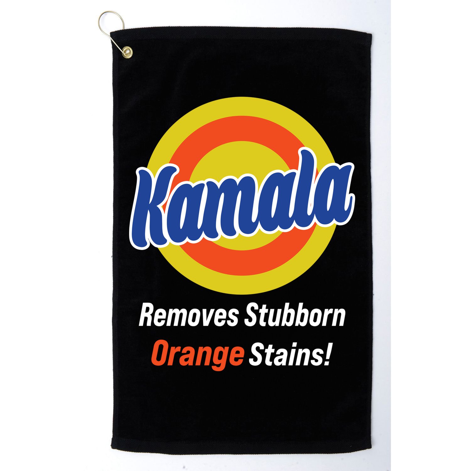 Kamala Removes Stubborn Orange Stains Golf Towel