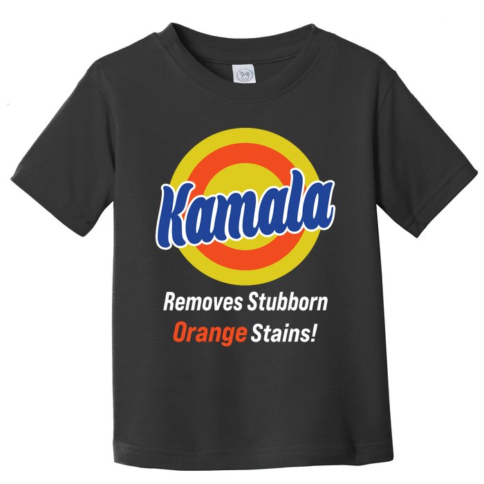 Kamala Removes Stubborn Orange Stains Toddler T-Shirt