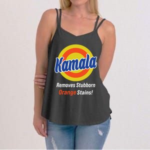 Kamala Removes Stubborn Orange Stains Women's Strappy Tank