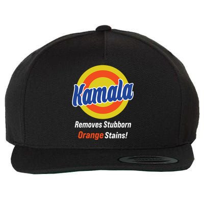 Kamala Removes Stubborn Orange Stains Wool Snapback Cap