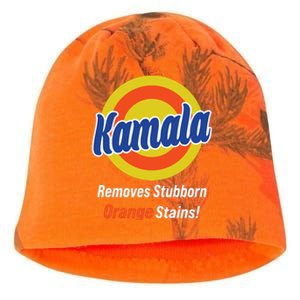 Kamala Removes Stubborn Orange Stains Kati - Camo Knit Beanie