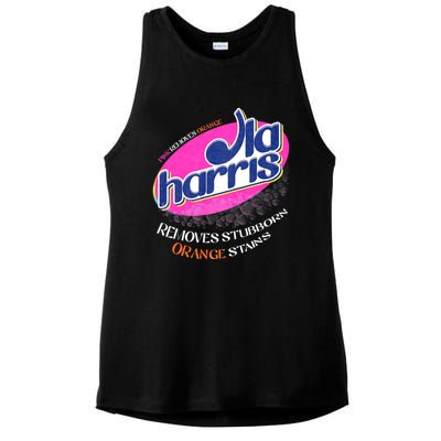 Kamala Removes Stubborn Orange Stains Ladies PosiCharge Tri-Blend Wicking Tank