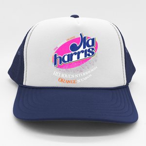 Kamala Removes Stubborn Orange Stains Trucker Hat