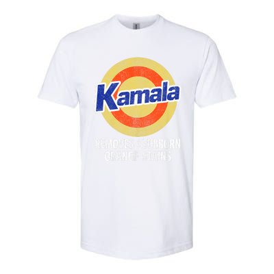 Kamala Removes Stubborn Orange Stains Kamala Harris 2024 Softstyle CVC T-Shirt