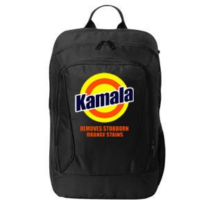 Kamala Removes Stubborn Orange Stains Funny Democrat City Backpack