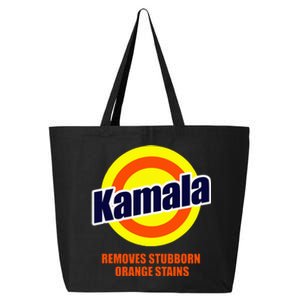 Kamala Removes Stubborn Orange Stains Funny Democrat 25L Jumbo Tote