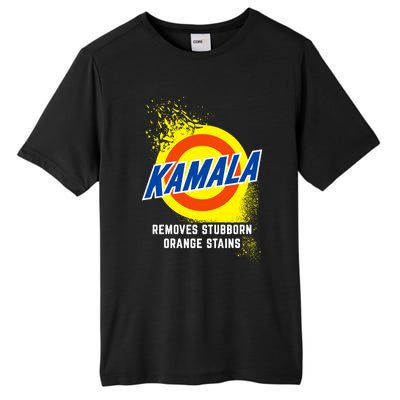 Kamala Removes Stubborn Orange Stains Cleaning Funny Gift Tall Fusion ChromaSoft Performance T-Shirt