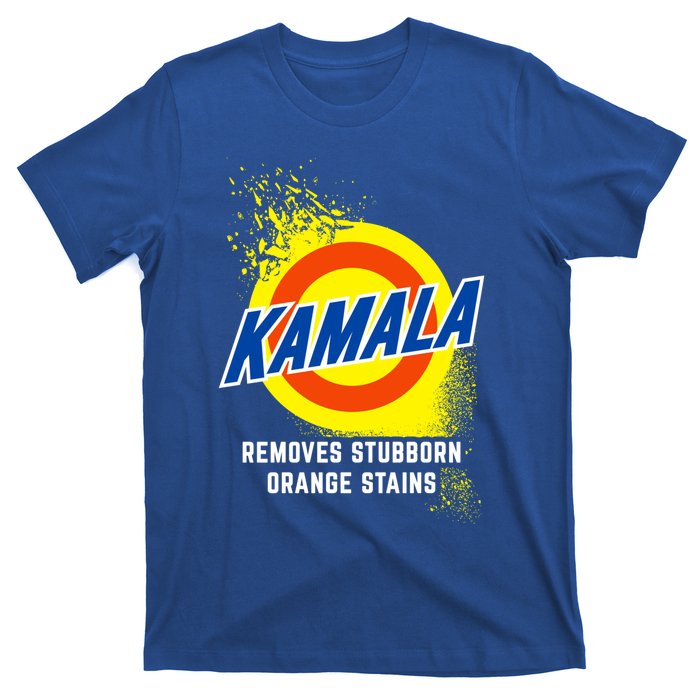 Kamala Removes Stubborn Orange Stains Cleaning Funny Gift T-Shirt