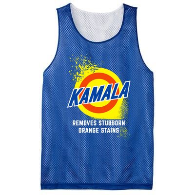 Kamala Removes Stubborn Orange Stains Cleaning Funny Gift Mesh Reversible Basketball Jersey Tank