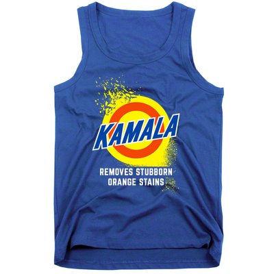 Kamala Removes Stubborn Orange Stains Cleaning Funny Gift Tank Top