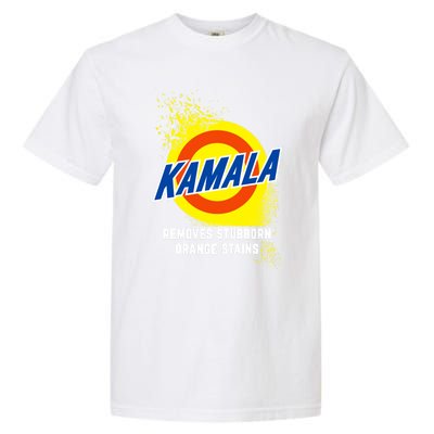 Kamala Removes Stubborn Orange Stains Cleaning Funny Gift Garment-Dyed Heavyweight T-Shirt