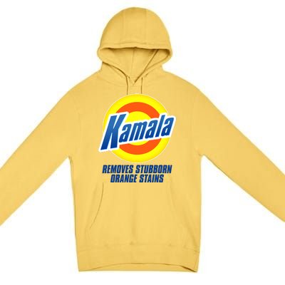 Kamala Removes Stubborn Orange Stains Vote Kamala Harris 2024 Premium Pullover Hoodie