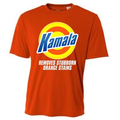 Kamala Removes Stubborn Orange Stains Vote Kamala Harris 2024 Cooling Performance Crew T-Shirt