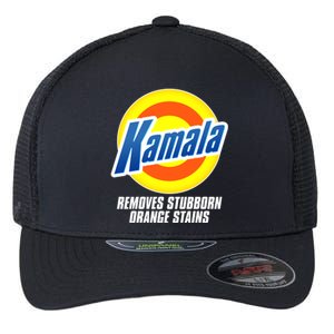 Kamala Removes Stubborn Orange Stains Vote Kamala Harris 2024 Flexfit Unipanel Trucker Cap