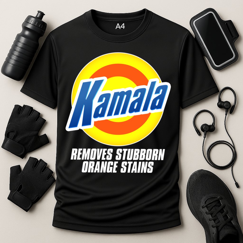 Kamala Removes Stubborn Orange Stains Vote Kamala Harris 2024 Cooling Performance Crew T-Shirt