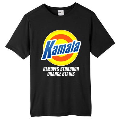 Kamala Removes Stubborn Orange Stains Vote Kamala Harris 2024 Tall Fusion ChromaSoft Performance T-Shirt