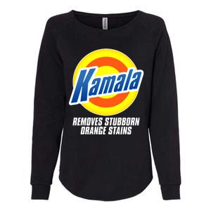 Kamala Removes Stubborn Orange Stains Vote Kamala Harris 2024 Womens California Wash Sweatshirt