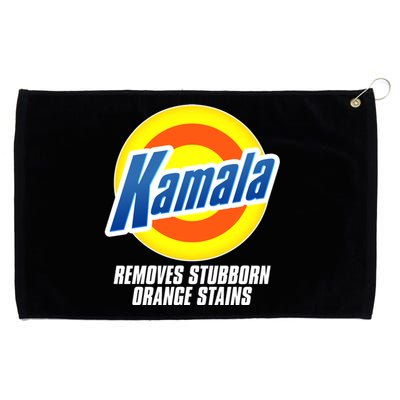 Kamala Removes Stubborn Orange Stains Vote Kamala Harris 2024 Grommeted Golf Towel