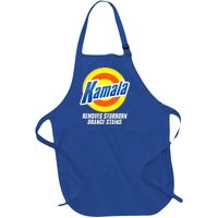 Kamala Removes Stubborn Orange Stains Vote Kamala Harris 2024 Full-Length Apron With Pockets