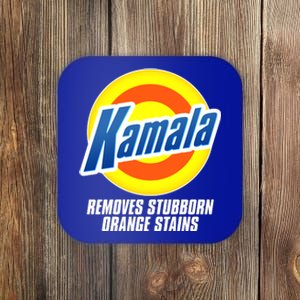 Kamala Removes Stubborn Orange Stains Vote Kamala Harris 2024 Coaster