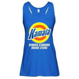 Kamala Removes Stubborn Orange Stains Vote Kamala Harris 2024 Ladies Essential Flowy Tank