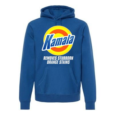 Kamala Removes Stubborn Orange Stains Vote Kamala Harris 2024 Premium Hoodie