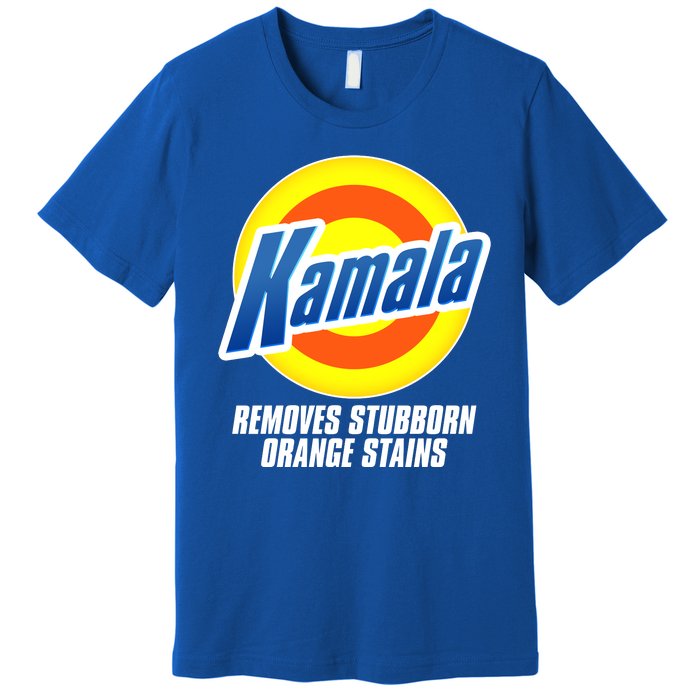 Kamala Removes Stubborn Orange Stains Vote Kamala Harris 2024 Premium T-Shirt