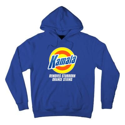 Kamala Removes Stubborn Orange Stains Vote Kamala Harris 2024 Tall Hoodie