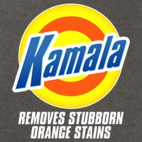 Kamala Removes Stubborn Orange Stains Vote Kamala Harris 2024 Cotton Canvas Backpack