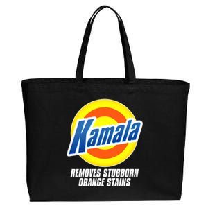 Kamala Removes Stubborn Orange Stains Vote Kamala Harris 2024 Cotton Canvas Jumbo Tote